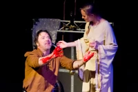 28/02/14 : Macbeth par le troupe Théâtre en Anglais, photo de Stéphane Boularand (c)Bigorre.org