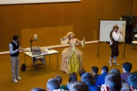 03/10/16 : C'est quoi le théâtre au lycée Jean Dupuy de Tarbes/ photo de Stéphane Boularand (c)Bigorre.org