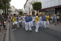 Graine de Samba dans les rues de Tarbes pour la fête de la musique, photo de Stéphane Boularand (c)Bigorre.org