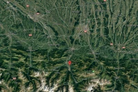 Tremblement de terre près de Pierrefitte-Nestalas