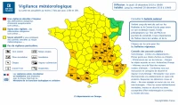 Les Hautes-Pyrénées en vigilance orange