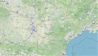 Carte des drives de prélèvement sur le site drivecovid.fr Carte des drives de prélèvement sur le site drivecovid.fr