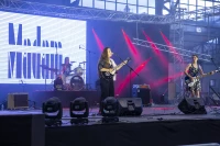 Madam sur la scène de la Halle Marcadieu pour la fête de la musique, photo de Stéphane Boularand (c)Bigorre.org