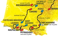 Trois grandes étapes dans les Pyrénées avant d'arriver sur les Champs-Elysées