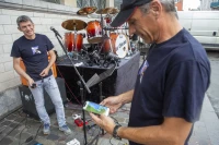 Fête de la musique, après la pluie, le bon tempo/ Stéphane Boularand (c)Bigorre.org