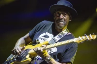 Marcus Miller à Jazz In Marciac 2022/ photo de Stéphane Boularand (c)Bigorre.org