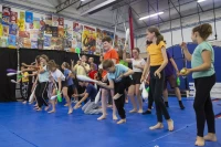 Les jeunes circassiuens de l'école de cirque Passing font leur festival Barakacirq