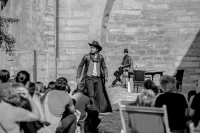 Les trois mousquetaires au Haras de Tarbes, photo de Bernard De Rouffignac