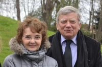 Geneviève Isson et Jean Glavany
