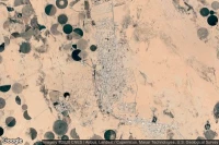 Vue aérienne de Sajir