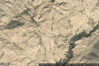Vue aérienne de Sang-e Mashah