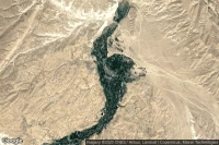 Vue aérienne de Qalah-ye Shahr