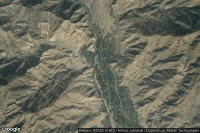 Vue aérienne de Qalah-ye Shahi