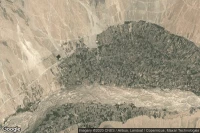 Vue aérienne de Qaryeh-ye Owbeh