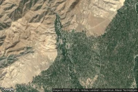 Vue aérienne de Jabal os Saraj