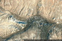Vue aérienne de Bamyan