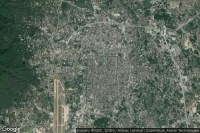 Vue aérienne de Chiang Mai