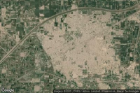Vue aérienne de Okara