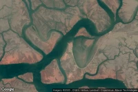 Vue aérienne de Keti Bandar