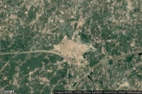 Vue aérienne de Kandiaro