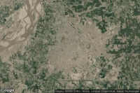 Vue aérienne de Chiniot