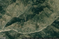 Vue aérienne de Azad Kashmir
