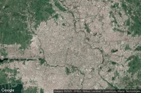 Vue aérienne de Rasht