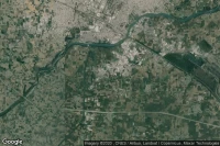 Vue aérienne de Yamunanagar