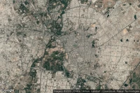 Vue aérienne de Vadodara