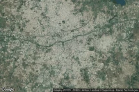 Vue aérienne de Tiruppur