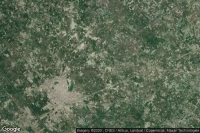 Vue aérienne de Sikandra Rao