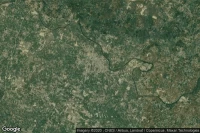 Vue aérienne de Nizamabad