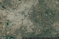 Vue aérienne de Nizamabad