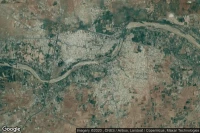 Vue aérienne de Karur