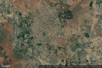 Vue aérienne de Karaikkudi