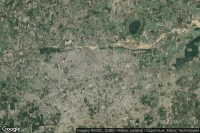 Vue aérienne de Hoshiarpur