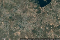 Vue aérienne de Dubrajpur