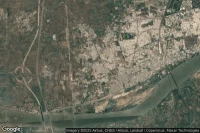 Vue aérienne de Bharuch