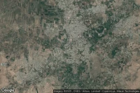 Vue aérienne de Ahmadnagar