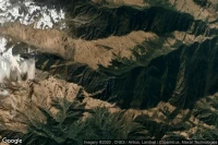 Vue aérienne de Gorkhā