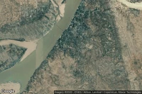 Vue aérienne de Chauk