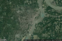 Vue aérienne de Barisal