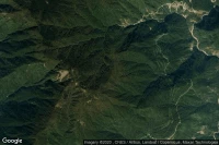 Vue aérienne de Chhukha Dzongkhag