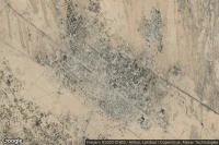 Vue aérienne de Muborak Shahri