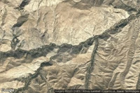 Vue aérienne de Dahan-e Jarf