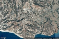 Vue aérienne de Pissouri