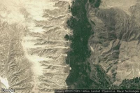 Vue aérienne de Kandah