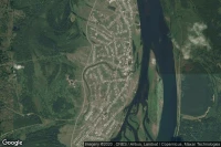 Vue aérienne de Kazachinskoye