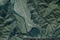 Vue aérienne de Chemal
