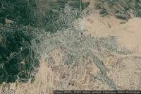 Vue aérienne de Kyzyl-Kyya